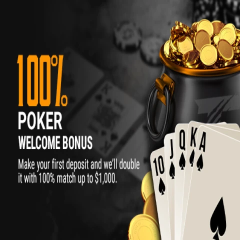 100% Poker Welcome Bonus